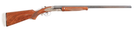 (C) SCARCE AND LATE L. C. SMITH IDEAL SIDE BY SIDE SHOTGUN IN 20 BORE.