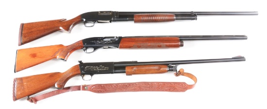 (M) LOT OF THREE: THREE QUALITY 12 BORE SHOTGUNS