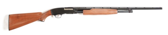 (C) WINCHESTER MODEL 42 SLIDE ACTION SHOTGUN IN .410 BORE WITH SIMMONS VENT RIB (1960).