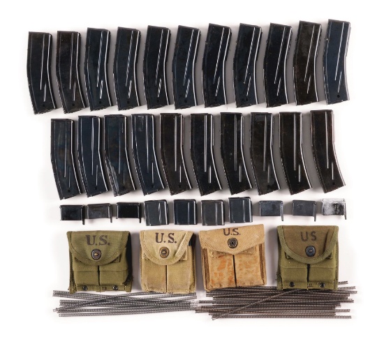 HUGE M14 AND M1 CARBINE MAGAZINE LOT.