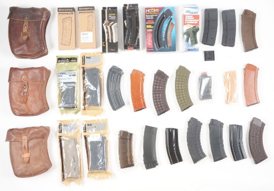 MASSIVE LOT OF ASSORTED RIFLE MAGAZINES.