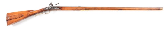 (A) J. KIBLER CONTEMPORARY FLINTLOCK RIFLE.