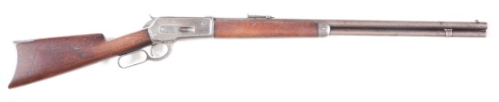 (A) WINCHESTER MODEL 1886 45-70 LEVER ACTION RIFLE (1892).