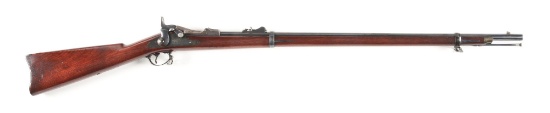 (A) NEAR NEW US SPRINGFIELD MODEL 1879 TRAPDOOR BREECHLOADING RIFLE.