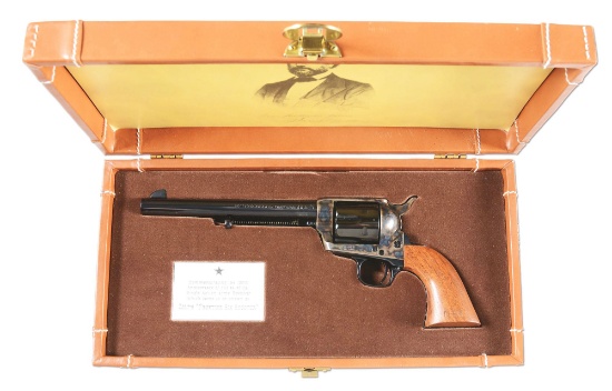 (M) US COLT CAVALRY .45 1873-1973 REVOLVER.