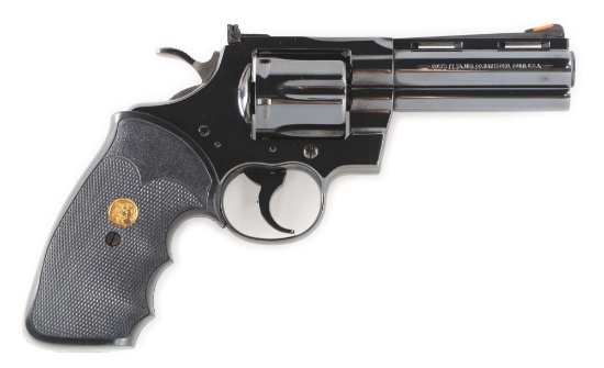 (M) COLT PYTHON 4" DOUBLE ACTION REVOLVER