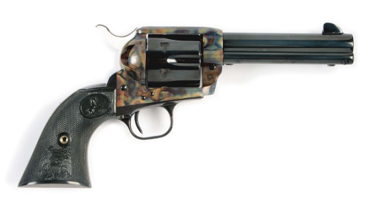 (M) THIRD GENERATION COLT SINGLE ACTION ARMY COLT WITH CASE.