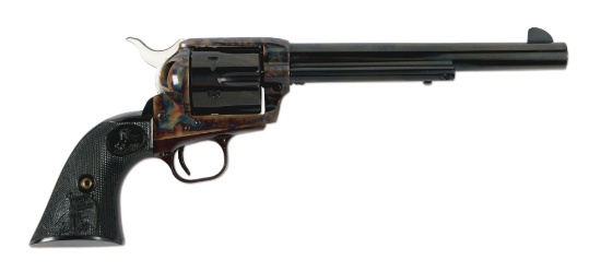 (M) BEAUTIFUL COLT SINGLE ACTION ARMY THIRD GENERATION REVOLVER IN BOX.
