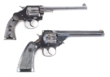 (C) LOT OF 2: COLT POLICE POSITIVE AND HARRINGTON & RICHARDSON .22 SPECIAL DOUBLE ACTION REVOLVERS.
