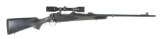 (M) DAKOTA ARMS MODEL 76 BOLT ACTION RIFLE WITH ZEISS SCOPE.