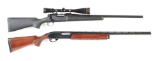 (M) LOT OF 2: REMINGTON MODEL 700 RIFLE AND MODEL 1100 SHOTGUN.