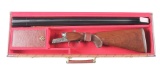 (M) WINCHESTER 23 SIDE BY SIDE SHOTGUN WITH CASE.