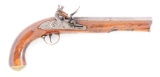 (A) RARE H. YOUNG NEW YORK MILITIA FLINTLOCK PISTOL.