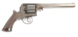 (A) ADAMS PATENT 1851 .52 CALIBER PERCUSSION REVOLVER RETAILED BY ALEX THOMSON, EDINBURGH.