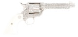 (M) BOXED COLT CUSTOM SHOP FACTORY D ENGRAVED SINGLE ACTION ARMY REVOLVER.