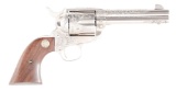 (M) BOXED HELFRICHT STYLE ENGRAVED COLT SINGLE ACTION ARMY .45 REVOLVER.