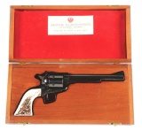 (C) CASED RUGERS SUPER BLACKHAWK .44 MAGNUM REVOLVER (1968)