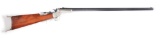 (A) ANTIQUE STEVENS TIP UP .30 BORE SINGLE SHOT RIFLE.