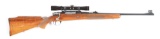 (M) BROWNING SAFARI GRADE BOLT ACTION RIFLE WITH SCOPE.