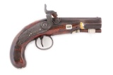 (A) RARE CONFEDERATE AGENT MARKED DERINGER STYLE PISTOL BY TRYON, PHILADELPHIA, FOR HYDE & GOODRICH,