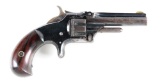(A) SCARCE BLUED SMITH & WESSON MODEL 1 THIRD ISSUE .22 CALIBER REVOLVER.