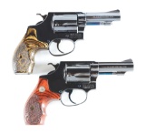 (M) LOT OF TWO: PAIR OF SMITH & WESSON CHIEF SPECIAL DOUBLE ACTION REVOLVERS