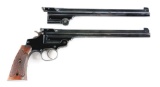 (C) SMITH & WESSON 3RD MODEL PERFECTED SINGLE SHOT TARGET PISTOL.