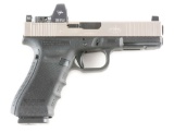 (M) GLOCK 17 GEN 4 MOS SEMI-AUTOMATIC PISTOL CUSTOMIZED BY ROBAR GUNS WITH ACCESSORIES.