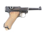 (C) DWM 1920 ALPHABET COMMERCIAL LUGER SEMI-AUTOMATIC PISTOL.