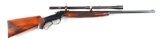 (A) CUSTOM HOFFMAN ARMS MARLIN BALLARD SINGLE SHOT .22 RIFLE.