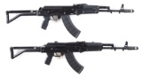 (M) LOT OF TWO: TWO ARSENAL SAM7SF SEMI AUTOMATIC RIFLES.