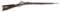 (A) SHARPS DOUBLE SET TRIGGER MODEL 1859 BERDAN SHARPSHOOTER PERCUSSION RIFLE.