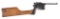 (C) MAUSER C96 BROOMHANDLE PISTOL WITH SHOULDER STOCK.