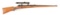 (C) AUGUST WOLF PRE-WAR MANNLICHER MAUSER BOLT ACTION SPORTING RIFLE.