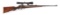 (C) MAUSER SPORTER BOLT ACTION RIFLE WITH SCOPE.