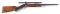 (C) CUSTOM STEVENS WALNUT HILL SINGLE SHOT RIFLE.