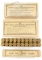 LOT OF 3: INDIAN WARS BOXES OF .45-70 AMMUNITION.