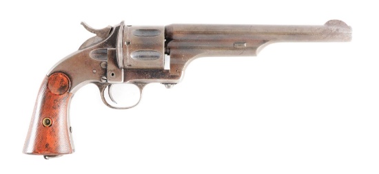 (A) MERWIN & HULBERT 1ST MODEL 2ND TYPE .44 OPEN TOP REVOLVER