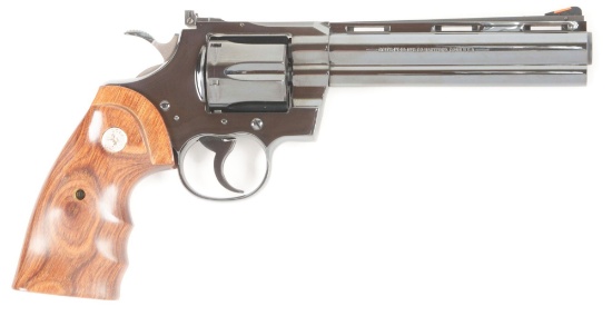 (M) BEAUTIFUL AND NEAR MINT COLT "PYTHON ELITE" .357 MAGNUM DOUBLE ACTION REVOLVER.