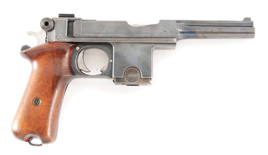 (C) BERGMANN BAYARD MDL 1910/21 SEMI-AUTOMATIC PISTOL.
