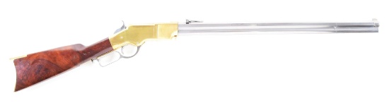 (M) UBERTI 1860 HENRY LEVER ACTION RIFLE.