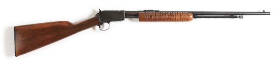 (C) WINCHESTER MODEL 62A SLIDE ACTION .22 RIFLE (1947).