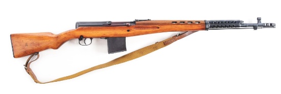 (C) TULA SVT-40 SEMI AUTOMATIC RIFLE.