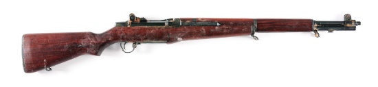 (C) SPRINGFIELD ARMORY M1 GARAND IN PLASTIC WRAP & COSMALINE.