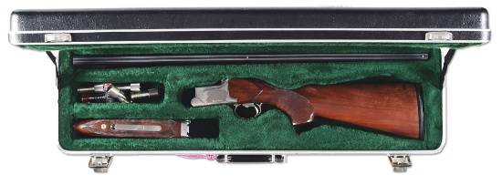 (M) CONNECTICUT VALLEY CLASSICS "CLASSIC SPORTER" MODEL 12 BORE WITH CASE.