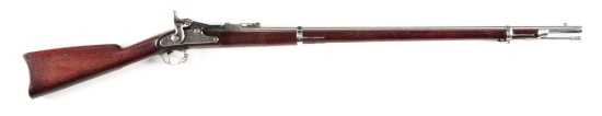 (A) US SPRINGFIELD MODEL 1870 TRAPDOOR RIFLE.