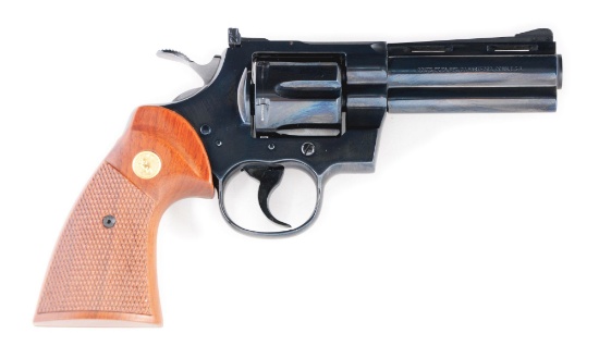 (M) VERY FINE COLT PYTHON DOUBLE ACTION REVOLVER (1982).