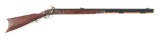 (A) LYMAN ITALIAN REPRODUCTION GREAT PLAINS HUNTER HALF STOCK PERCUSSION RIFLE.