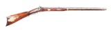 (A) MARYLAND PRESENTATION HALF STOCK PERCUSSION SPORTING RIFLE.