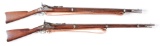 (A) LOT OF 2: SPRINGFIELD TRAPDOOR RIFLES.